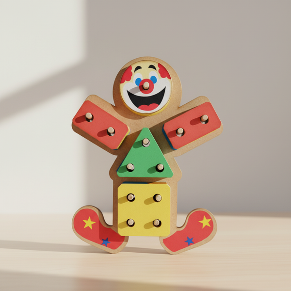 Quebra-Cabeça Palhaço